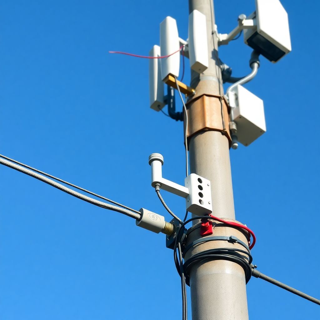 Instalacion de Pararrayos en Torres de Telecomunicaciones